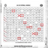 SEC Gridiron Week by Week Schedule I